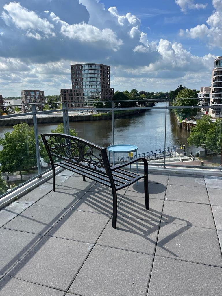 Penthouse-Wohnung Mit Flussblick أولدنبورغ المظهر الخارجي الصورة